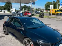 Usata VW Scirocco 160 CV (117 kW) 2010 Nero