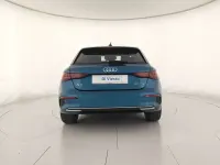 Usata Audi A3 Advanced 116 CV (85 kW) 2022 Blu atollo metallizzato Berlina