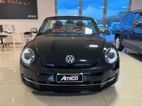 usata VW Maggiolino Cabrio 1.6 TDI Design Pelle Rossa Led