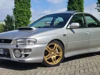 Usata Subaru Impreza 218 CV (160 kW) 2000 Grigio Berlina