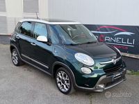 Usata Fiat 500L Trekking 105 CV (77 kW) 2014 Verde Monovolume