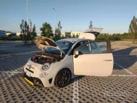 Usata Abarth 595 145 CV (106 kW) 2017 Grigio Berlina