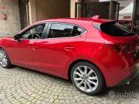 Usata Mazda 3 150 CV (110 kW) 2015 Rosso Berlina