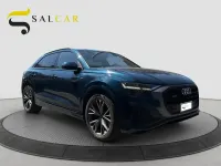 Usata Audi Q8 S-Line 231 CV (169 kW) 2020 Blu SUV
