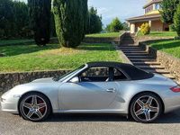 Usata Porsche 997 355 CV (261 kW) 2006 Argento Cabrio