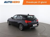 Usata BMW 118 149 CV (109 kW) 2017 Blu Utilitaria