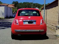 Usata Fiat 500 Lounge 69 CV (50 kW) 2011 Rosso Utilitaria