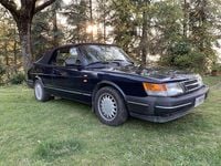 Usata Saab 900 141 CV (103 kW) 1992 Blu/azzurro Cabrio