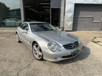 Usata Mercedes SL500 306 CV (225 kW) 2002 Argento Cabrio