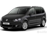 Usata VW Touran Comfortline 105 CV (77 kW) 2011 Nero Monovolume