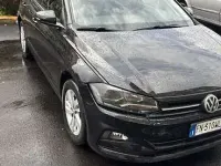 Usata VW Polo Comfortline 90 CV (66 kW) 2018 Nero Utilitaria