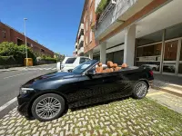 Usata BMW 220 Luxury Line 184 CV (135 kW) 2019 Nero Cabrio
