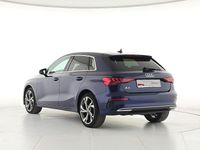 Usata Audi A3 Advanced 110 CV (80 kW) 2023 Blu/azzurro Berlina