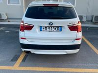 Usata BMW X3 Efficient Dynamics 184 CV (135 kW) 2012 Bianco SUV