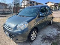 Usata Nissan Micra Acenta 98 CV (72 kW) 2012 Blu Utilitaria