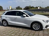 Usata Audi A3 116 CV (85 kW) 2021 Bianco Berlina