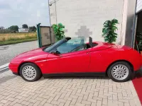 Usata Alfa Romeo Spider Lusso 192 CV (141 kW) 1996 Rosso Cabrio
