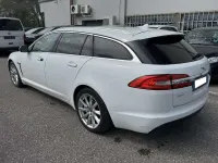 Usata Jaguar XF Sportbrake Portfolio 200 CV (147 kW) 2013 Bianco metallizzato Station wagon