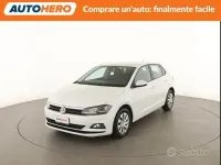 Usata VW Polo Trendline 80 CV (58 kW) 2018 Bianco Utilitaria
