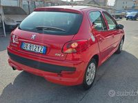 Usata Peugeot 206 60 CV (44 kW) 2009 Rosso Berlina