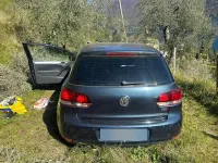 Usata VW Golf VI 122 CV (89 kW) 2009 Blu Utilitaria