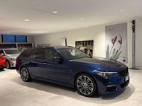 Usata BMW 525 M Sport 231 CV (169 kW) 2018 Blu/azzurro Station wagon