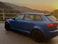 Usata Audi A3 105 CV (77 kW) 2008 Blu Utilitaria