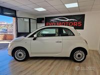 Usata Fiat 500 Lounge 69 CV (50 kW) 2009 Bianco Cabrio