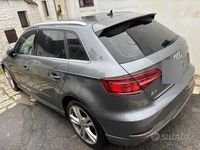 Usata Audi A3 S-Line 116 CV (85 kW) 2019 Grigio Berlina