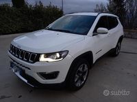 Usata Jeep Compass Limited 140 CV (102 kW) 2018 Bianco SUV