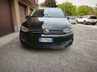 Usata VW Touran Comfortline 110 CV (80 kW) 2015 Nero Monovolume