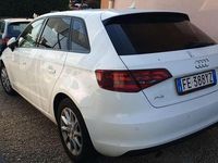 Usata Audi A3 Ambition 110 CV (80 kW) 2016 Bianco Berlina