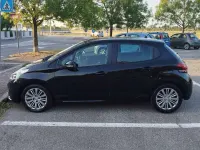 Usata Peugeot 208 Active 75 CV (55 kW) 2016 Nero Utilitaria