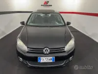 Usata VW Golf VI Highline 105 CV (77 kW) 2010 Nero Berlina