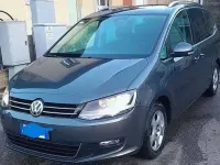 Usata VW Sharan Trendline 150 CV (110 kW) 2016 Grigio Monovolume