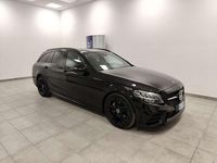 Usata Mercedes C220 AMG line 194 CV (142 kW) 2021 Nero Station wagon