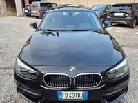 Usata BMW 118 Sport Line 150 CV (110 kW) 2016 Nero Utilitaria