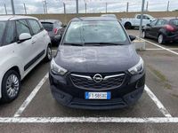 Usata Opel Crossland X 83 CV (61 kW) 2018 Nero SUV