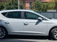 Usata Seat Leon FR 125 CV (91 kW) 2015 Bianco Berlina