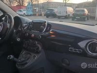 Begagnad Fiat 500 95 HK (69 kW) 2016 Svart Sedan