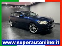 Usata BMW 116 Sport Line 116 CV (85 kW) 2016 Blu Utilitaria