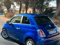 Usata Fiat 500 69 CV (50 kW) 2011 Blu Utilitaria