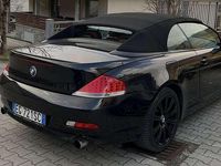 Usata BMW 630 Cabriolet 258 CV (189 kW) 2006 Nero Cabrio