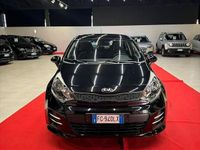 Usata Kia Rio 74 CV (54 kW) 2017 Nero Berlina