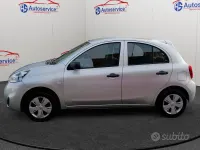 Usata Nissan Micra Visia 80 CV (58 kW) 2015 Grigio Utilitaria