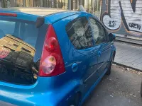 Usata Peugeot 107 68 CV (50 kW) 2008 Blu Utilitaria