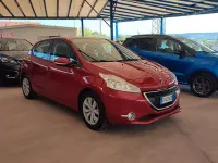 Usata Peugeot 208 Business-Line 68 CV (50 kW) 2014 Rosso Utilitaria