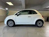 Usata Fiat 500C Lounge 69 CV (50 kW) 2019 Bianco Cabrio