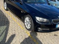 Usata BMW 320 Cabriolet 184 CV (135 kW) 2012 Nero Cabrio