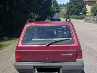 Usata Fiat Panda 4x4 50 CV (36 kW) 1991 Rosso Utilitaria